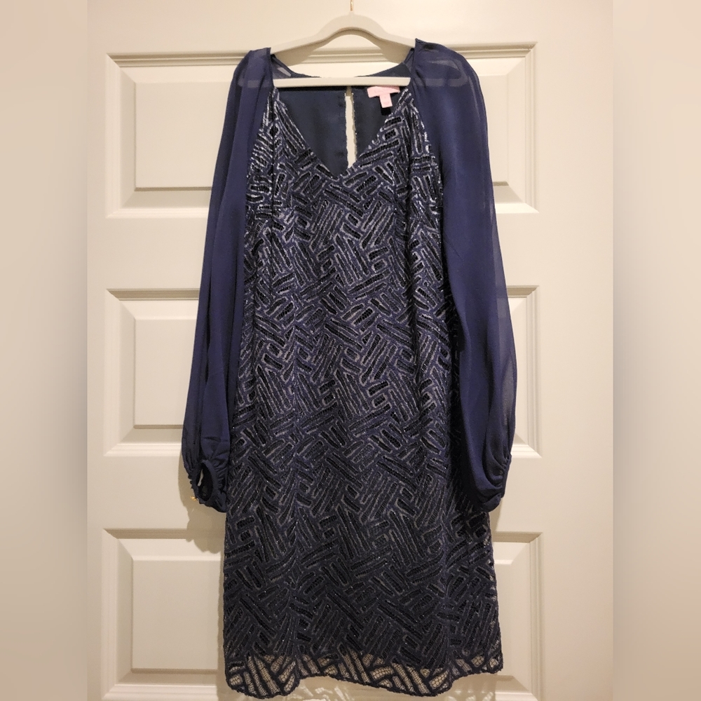 Perfect Lilly Pulitzer Holiday Dress Sz 2